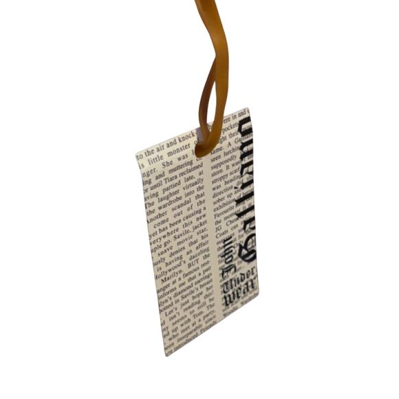 John Galliano, authentic newspaper print xxs Tee - Picture 5 of 6